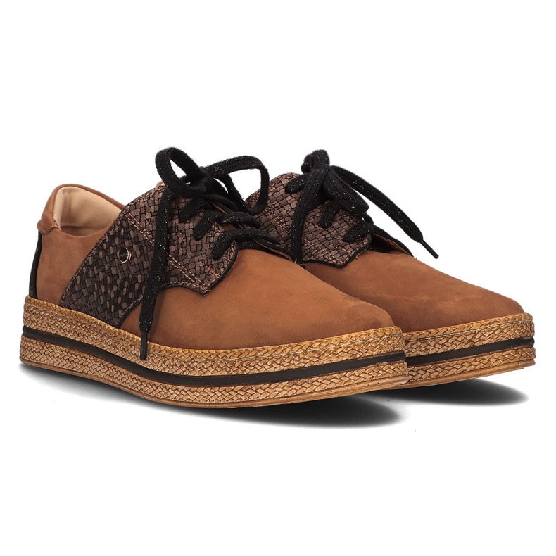 Nahkakengät Filippo 10123 ruskea 2