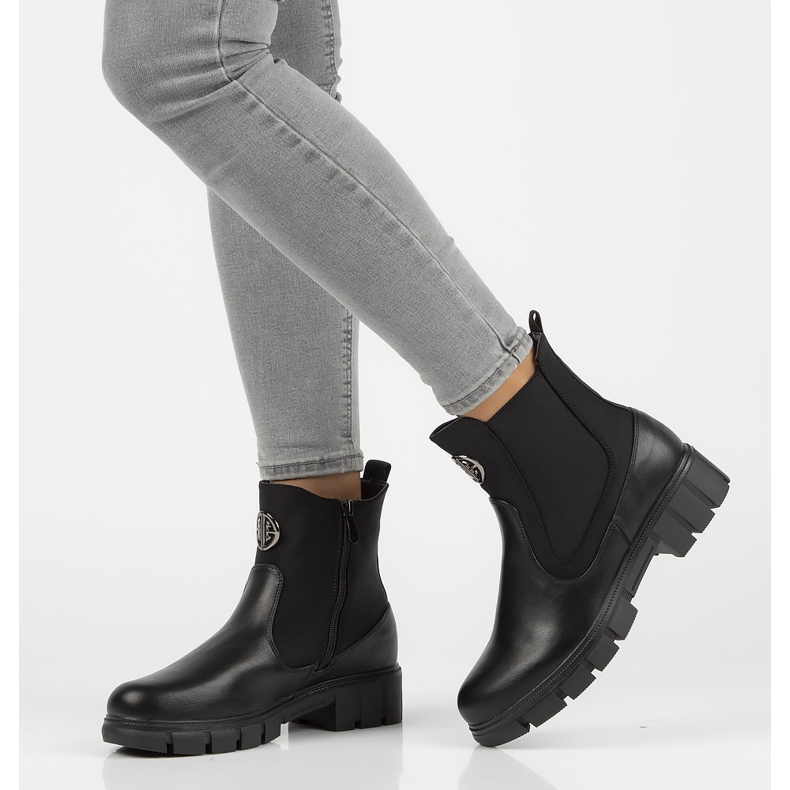 Mustat Filippo DBT3050 / 21 Bk saappaat 1