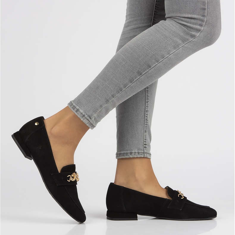 Nahkahousut Filippo 05313 musta 2