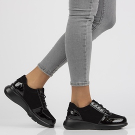 Nahkalenkkarit Filippo DP3168 / 21 Bk mustat 1