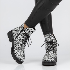 Filippo DBT3071 / 21 Wh valkoiset saappaat valkoinen musta 2