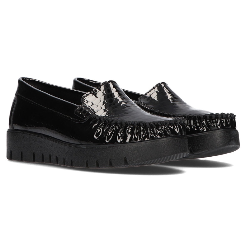 Nahkakengät Filippo DP3024 / 21 Bk Cr musta 1