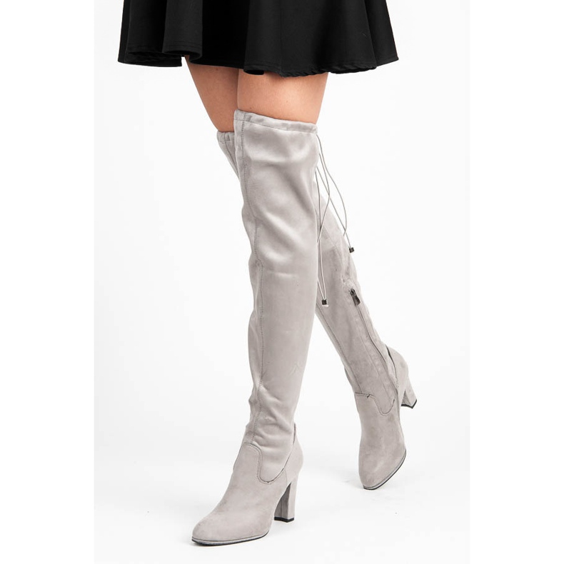 Betler Mokka saappaat postitse harmaa 1