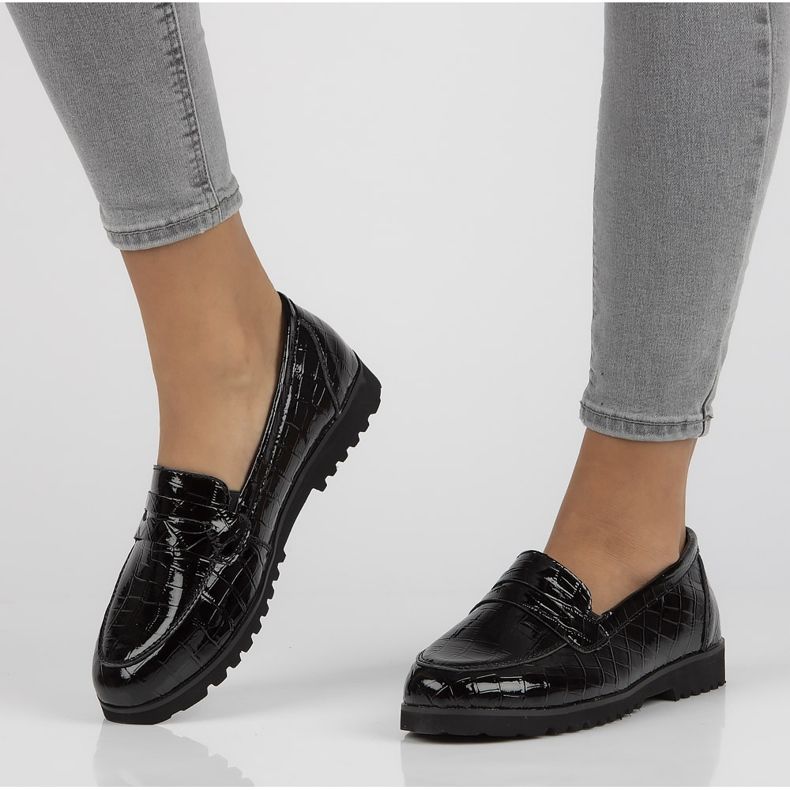 Nahkaiset mokasiinit Filippo DP3172 / 21 Bk musta 1