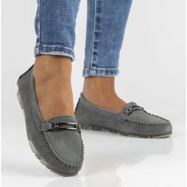 Nahkahousut Filippo DP1202 / 22 Gr harmaa 2