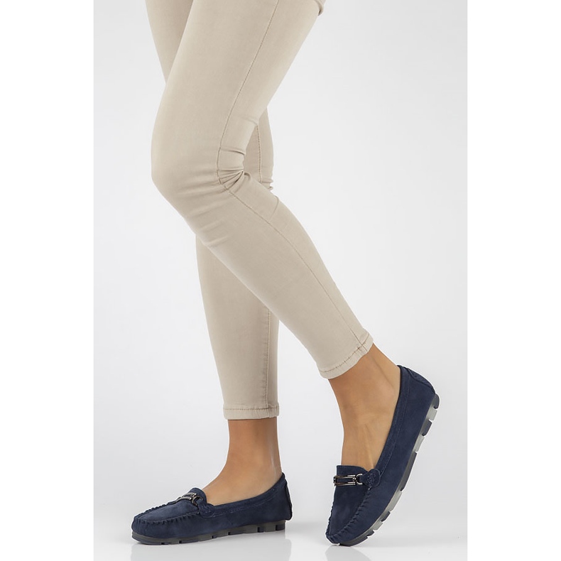 Nahkahousut Filippo DP1202 / 22 Nv laivastonsininen 1