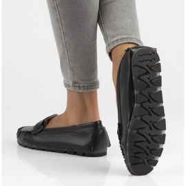 Nahkaiset mokasiinit Filippo DP3629 / 22 Bk musta 1