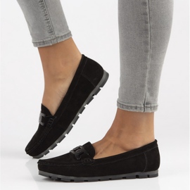 Nahkaiset mokasiinit Filippo DP3630 / 22 Bk musta 1