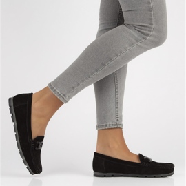 Nahkaiset mokasiinit Filippo DP3630 / 22 Bk musta 2