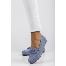 Nahkahousut Filippo DP3630 / 22 Bl sininen 1