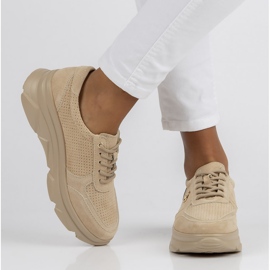 Nahkalenkkarit Filippo DP2138 / 22 Be Beige 1