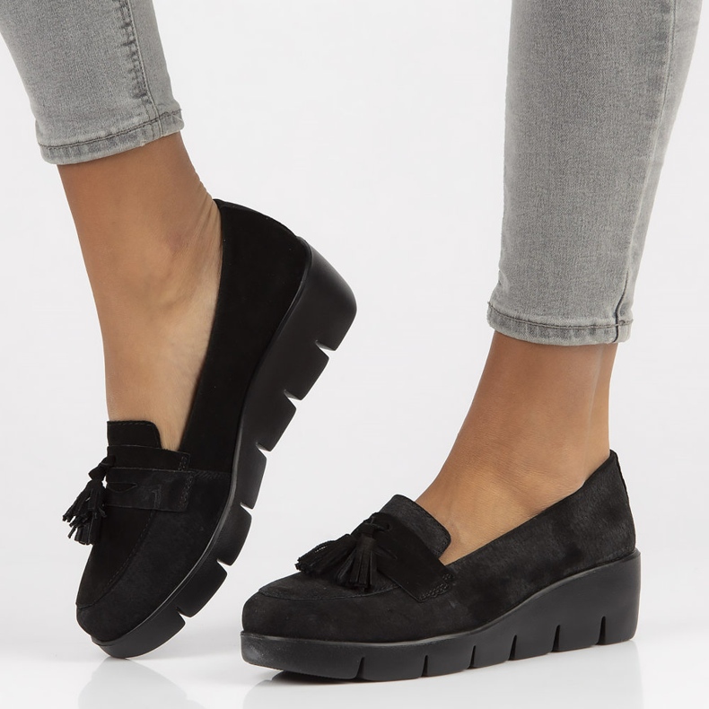 Nahkahousut Filippo DP3162 / 22 Bk Su musta 1