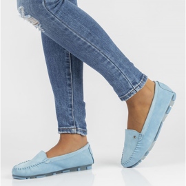 Nahkahousut Filippo DP2037 / 22 Bl sininen 1