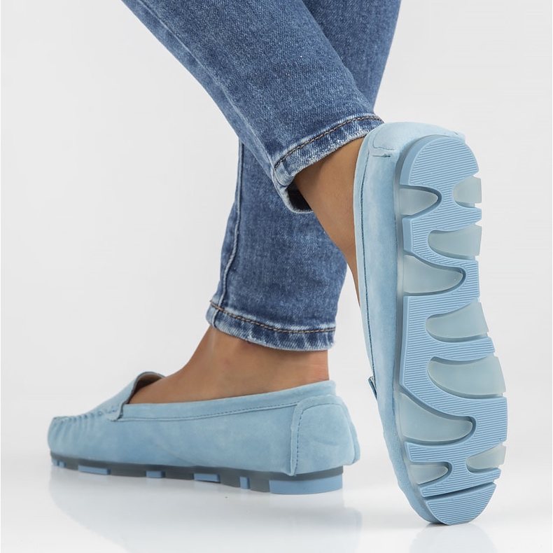 Nahkahousut Filippo DP2037 / 22 Bl sininen 2