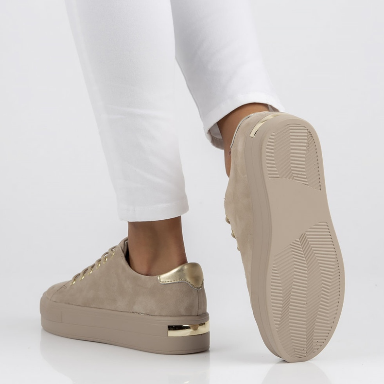 Nahkakengät FILIPPO DP3533 / 22 Beige 2