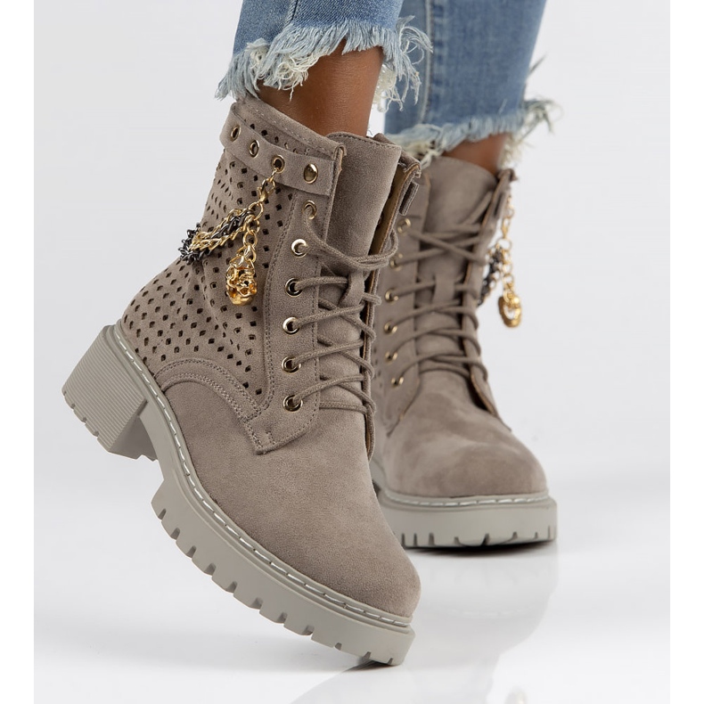 Filippo DBT3677 / 22 Gr harmaat saappaat 2