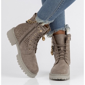 Filippo DBT3677 / 22 Gr harmaat saappaat 1