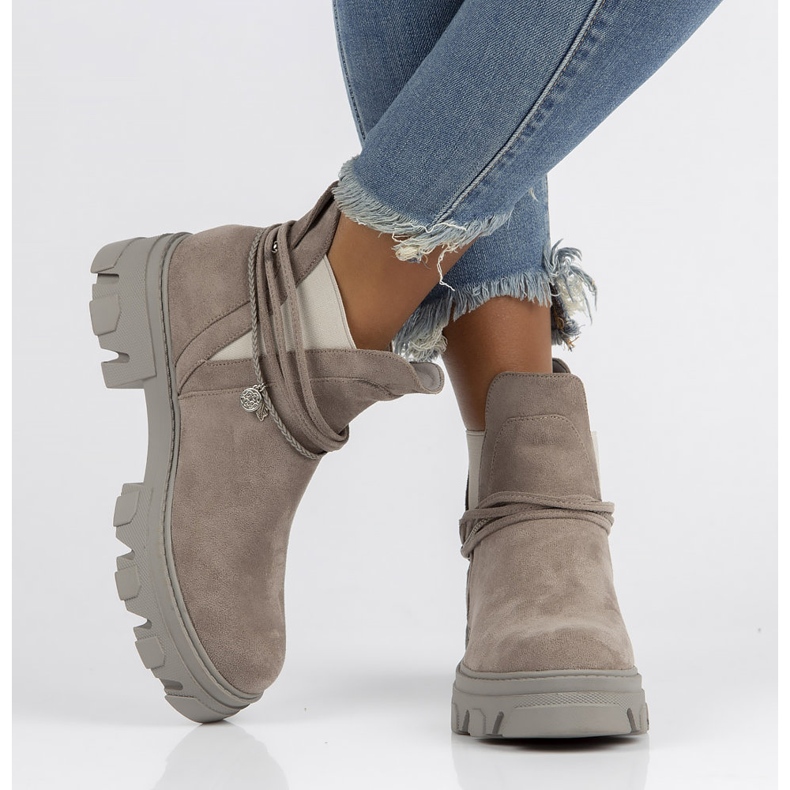 Filippo DBT3674 / 22 Gr harmaat saappaat 1