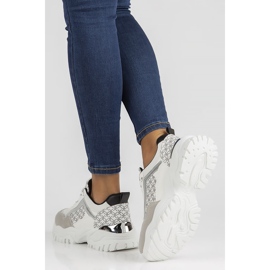 Tennarit Filippo BB116 valkoiset ja mustat valkoinen 1