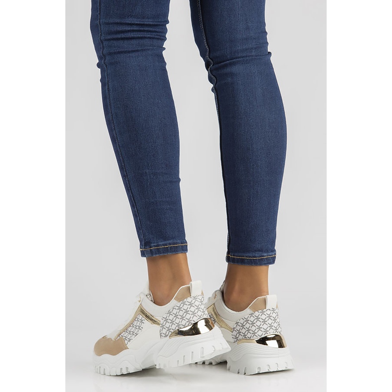 Tennarit Filippo BB116 valkoinen ja beige 2