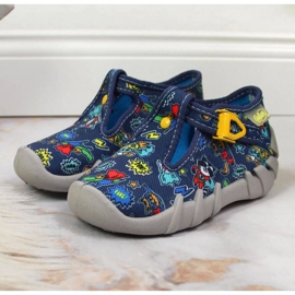 Befado Jr BEF2M tummansiniset tossut laivastonsininen 2