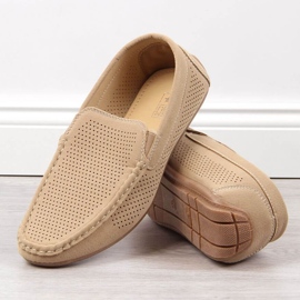 Loafers harjakattoinen lipas News M EVE341 beige 2