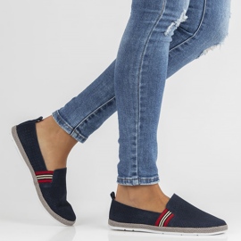 Nahkakengät Filippo DP2309 / 22 Nv laivastonsininen 1