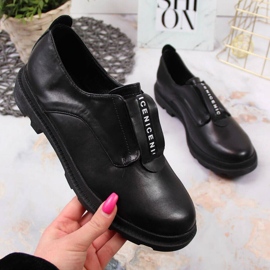 Slip on kengät S. Bararski W OLI147 musta 1