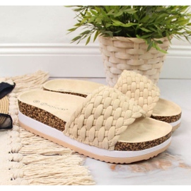 Potocki W WOL66B beige-tasotossut 2