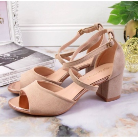 Sandaalit postissa Potocki W WOL67B beige 2