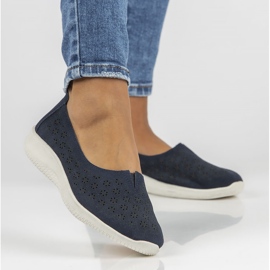 Nahkakengät Filippo DP3673 / 22 Nv laivastonsininen 1