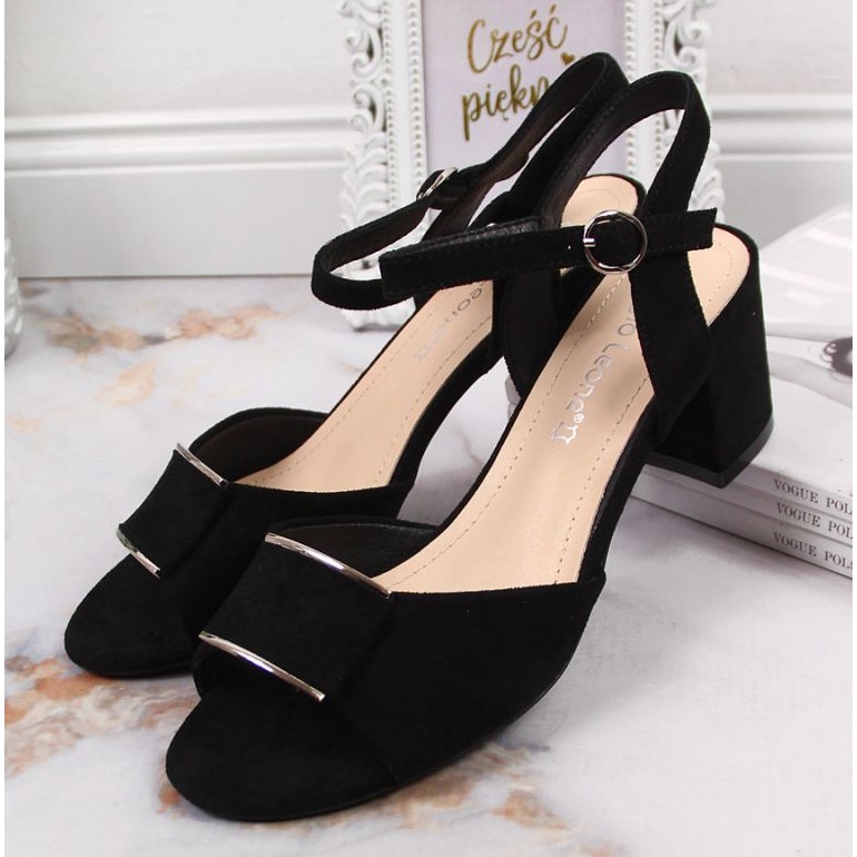 Sandaalit Sergio Leone W SK139E tolppaan mustat 2