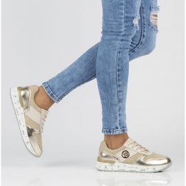 Nahkalenkkarit Filippo DP3542 / 22 Beige 1