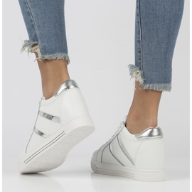 Nahkalenkkarit Filippo DP3549 / 22 Wh valkoinen 1