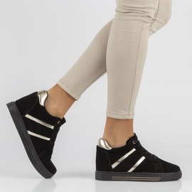 Nahkalenkkarit Filippo DP3549 / 22 Bk mustat 1