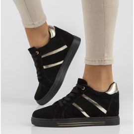 Nahkalenkkarit Filippo DP3549 / 22 Bk mustat 2