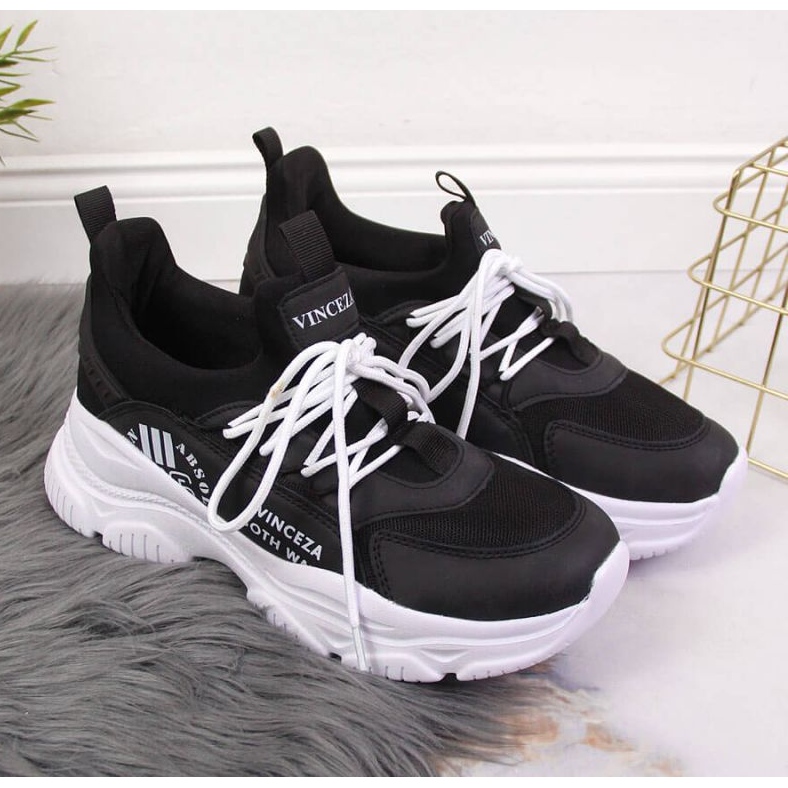 Vinceza W JAN120A mustat urheilukengät 2