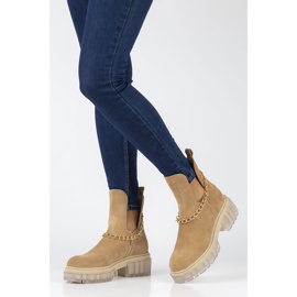 Mokkasaappaat Filippo 30065 kameli beige ruskea 1