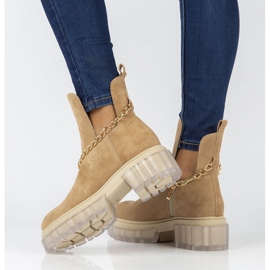 Mokkasaappaat Filippo 30065 kameli beige ruskea 2