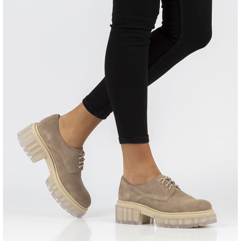 Mokkakengät Filippo 20099 taupe beige ruskea 1