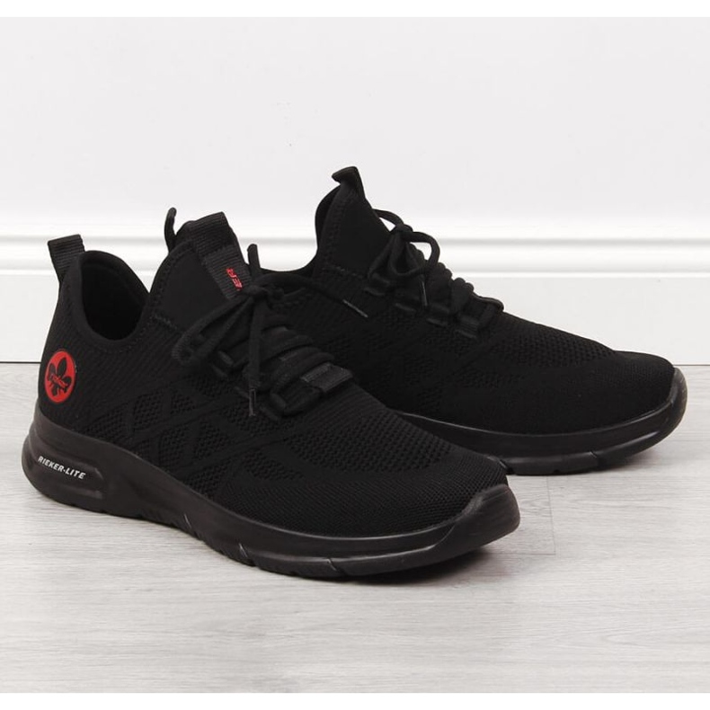 Rieker M RKR534 mustat sukat urheilukengät 1