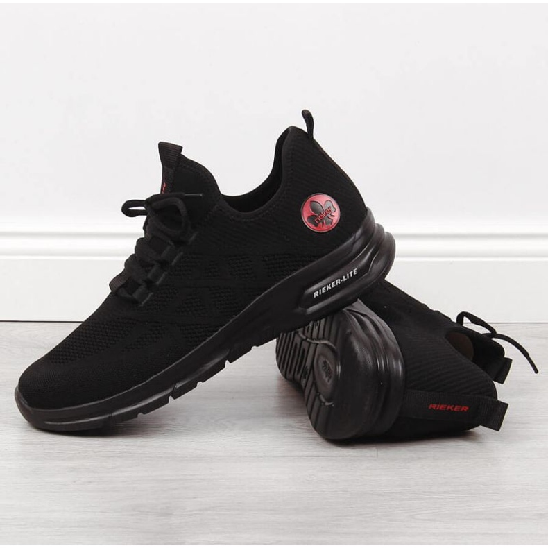 Rieker M RKR534 mustat sukat urheilukengät 2