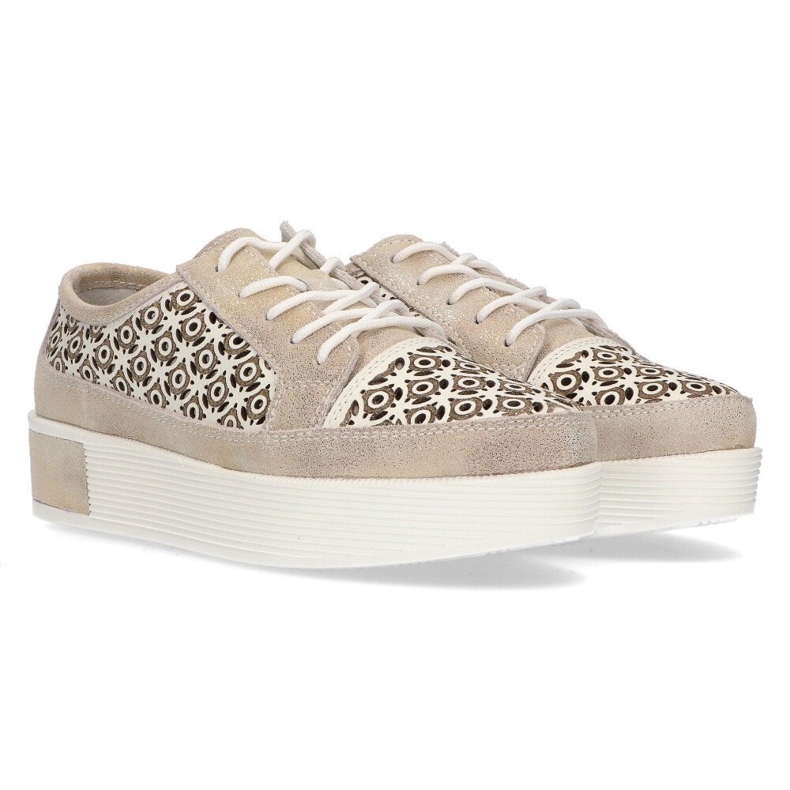 Nahkakengät FILIPPO DP2026 / 22 Go golden kultainen 1