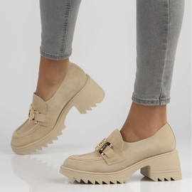 Mokkakengät Filippo 20107 beige 2