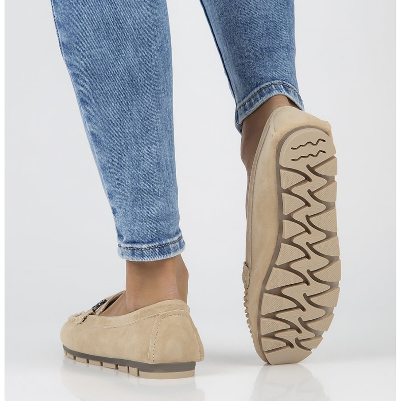 Nahkahousut Filippo DP3613 / 22 Beige 2