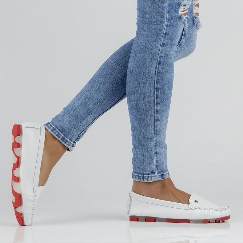 Nahkahousut Filippo DP2037 / 22 Wh Rd valkoinen 1