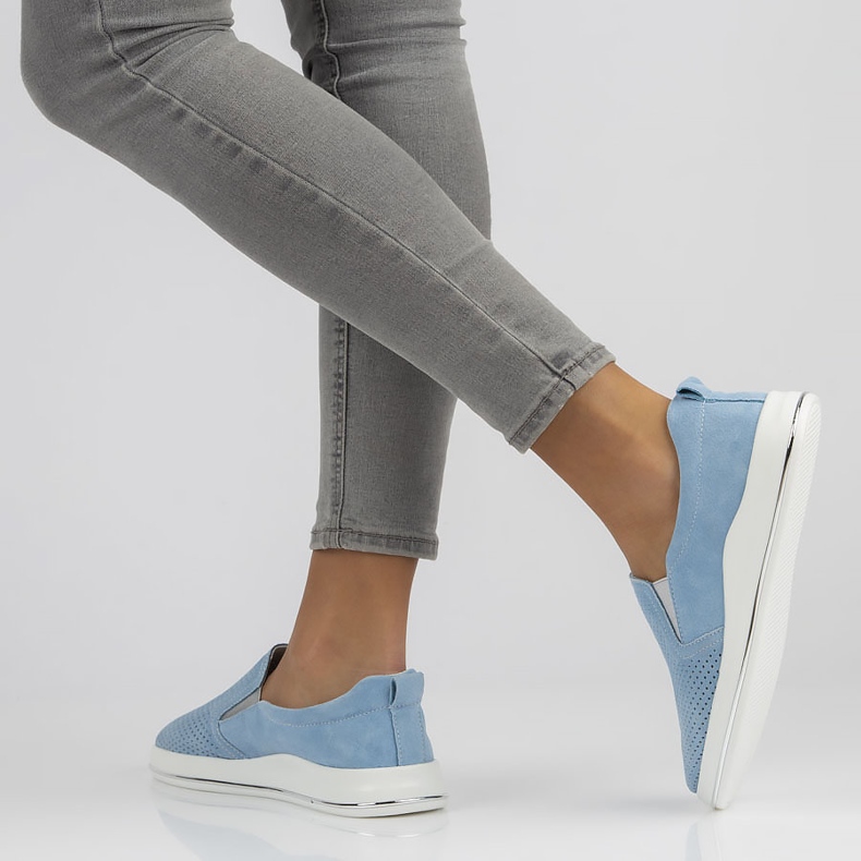 Nahkakengät Filippo DP3622 / 22 Bl sininen 1