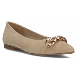 Nahkakengät Filippo DP3642 / 22 Beige 1