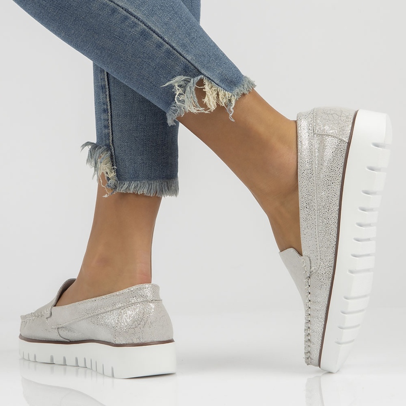 Nahkahousut Filippo DP3534 / 22 Si hopea 1