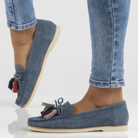 Nahkahousut Filippo DP3512 / 22 Nv laivastonsininen 1